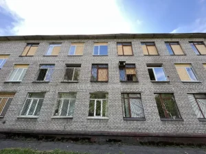 фото з руйнуваннями аудиторії 210